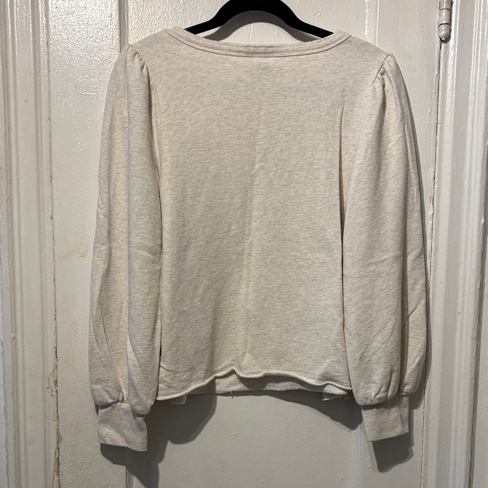 Universal Thread Cream Long Sleeve Tee - Picture 2 of 4